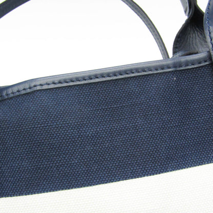 Balenciaga Navy Cabas Tote Bag