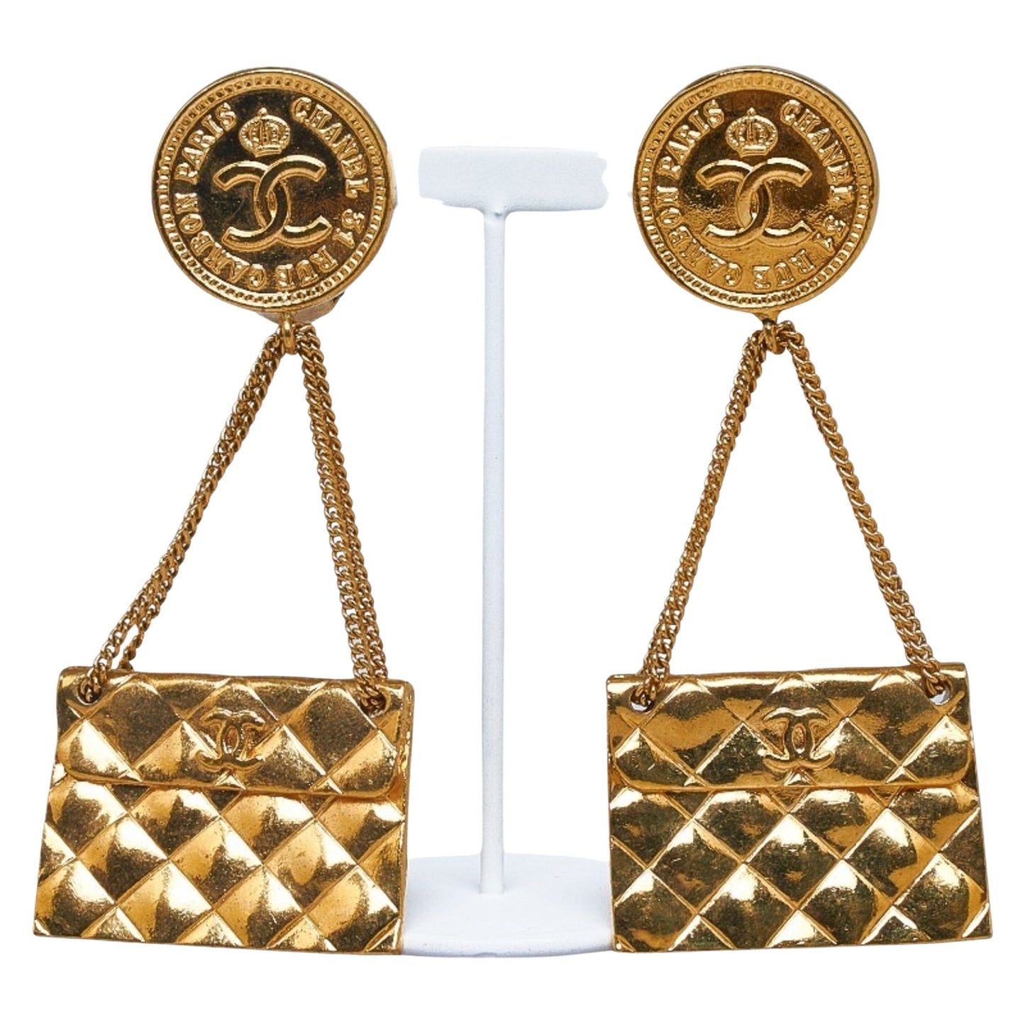 Chanel Matelassé Earring