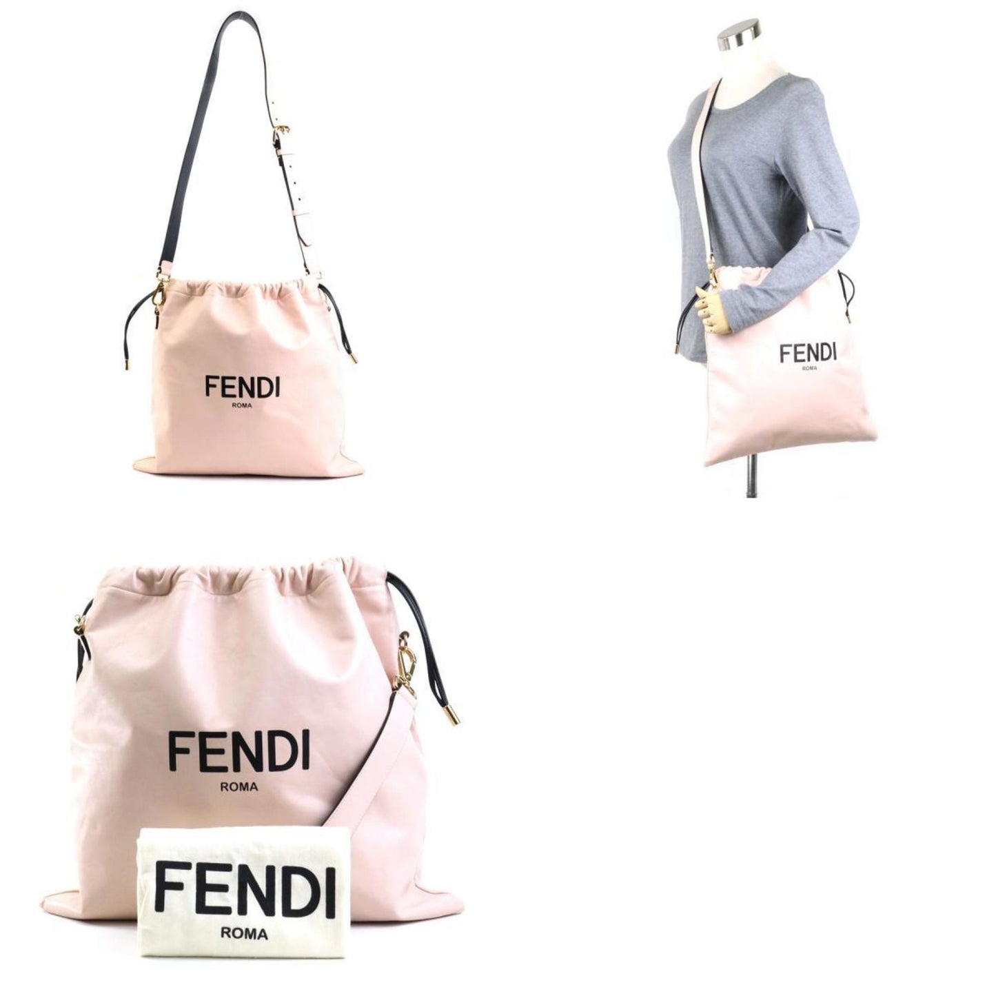 Fendi Drawstring Shoulder Bag