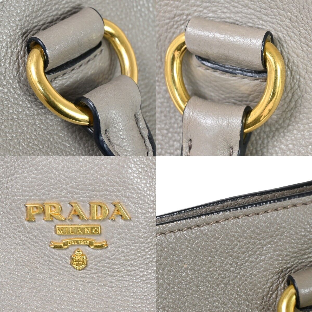 Prada Vitello Handbag