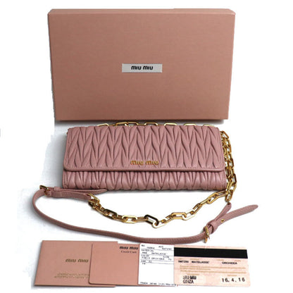 Miu Miu Matelassé Shoulder Bag