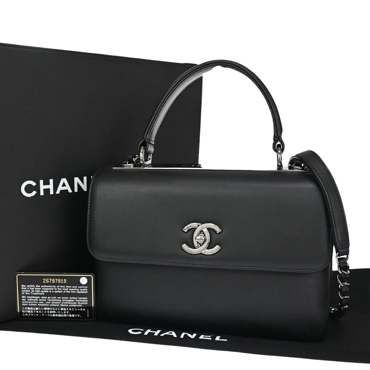 Chanel Logo CC Handbag