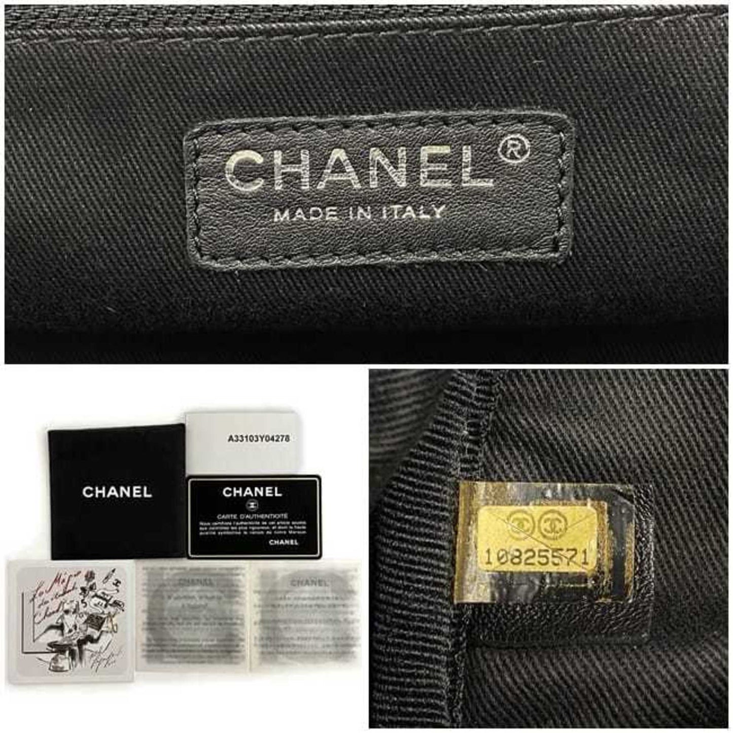 Chanel Wild stitch Travel Bag