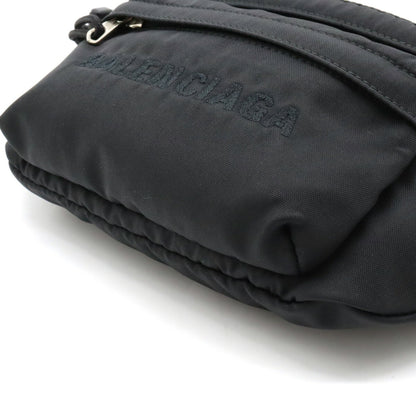 Balenciaga Nylon Bum Bag Black