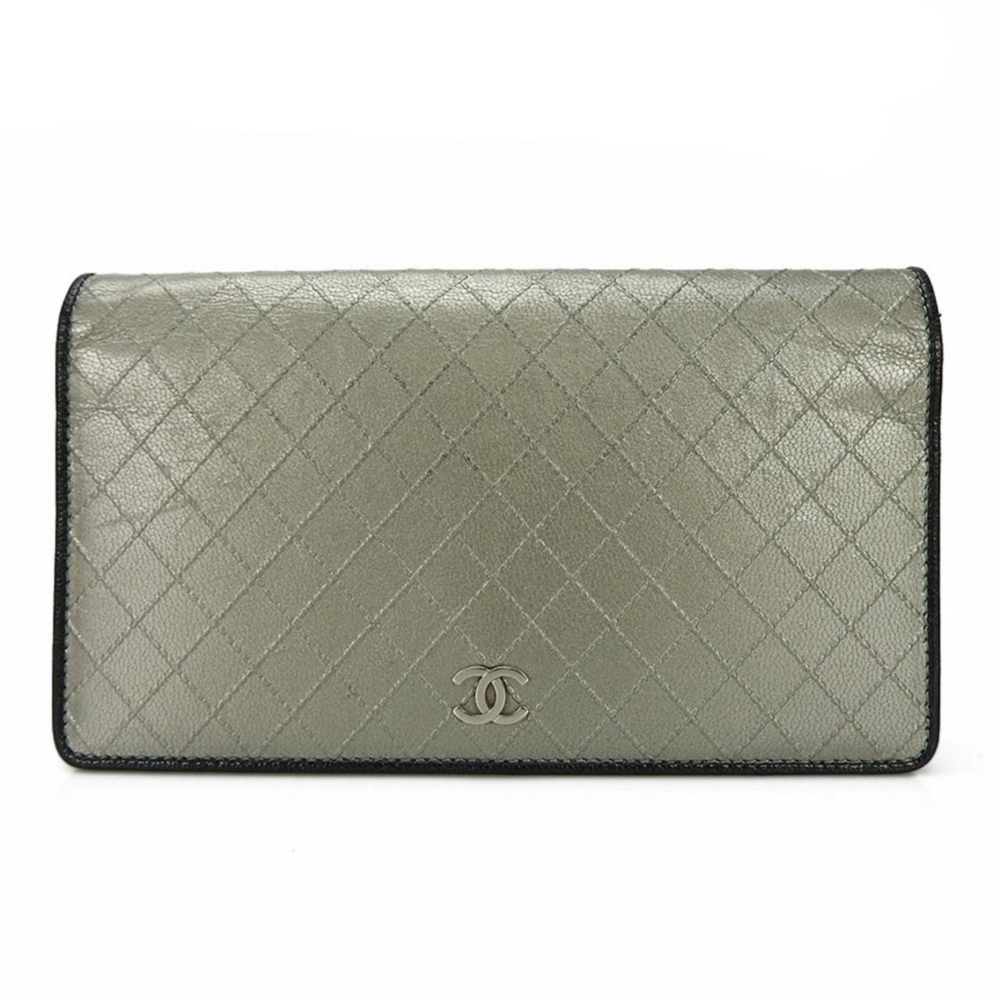 Chanel Logo CC Wallet