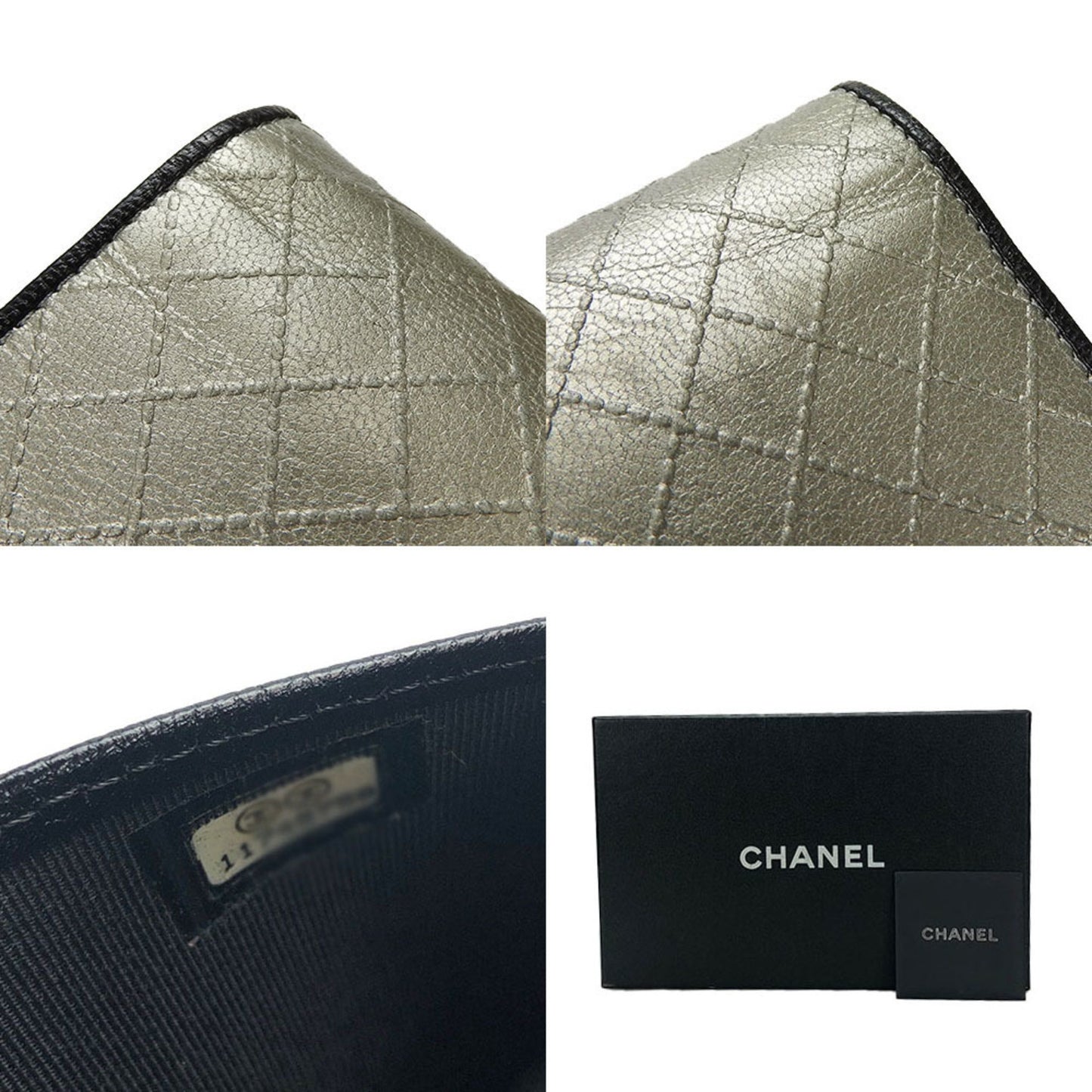 Chanel Logo CC Wallet