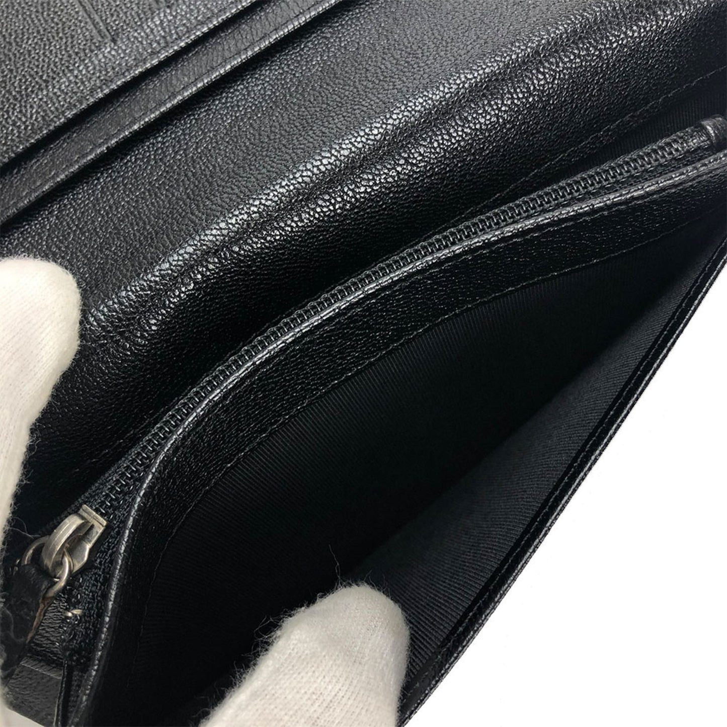 Chanel Logo CC Wallet