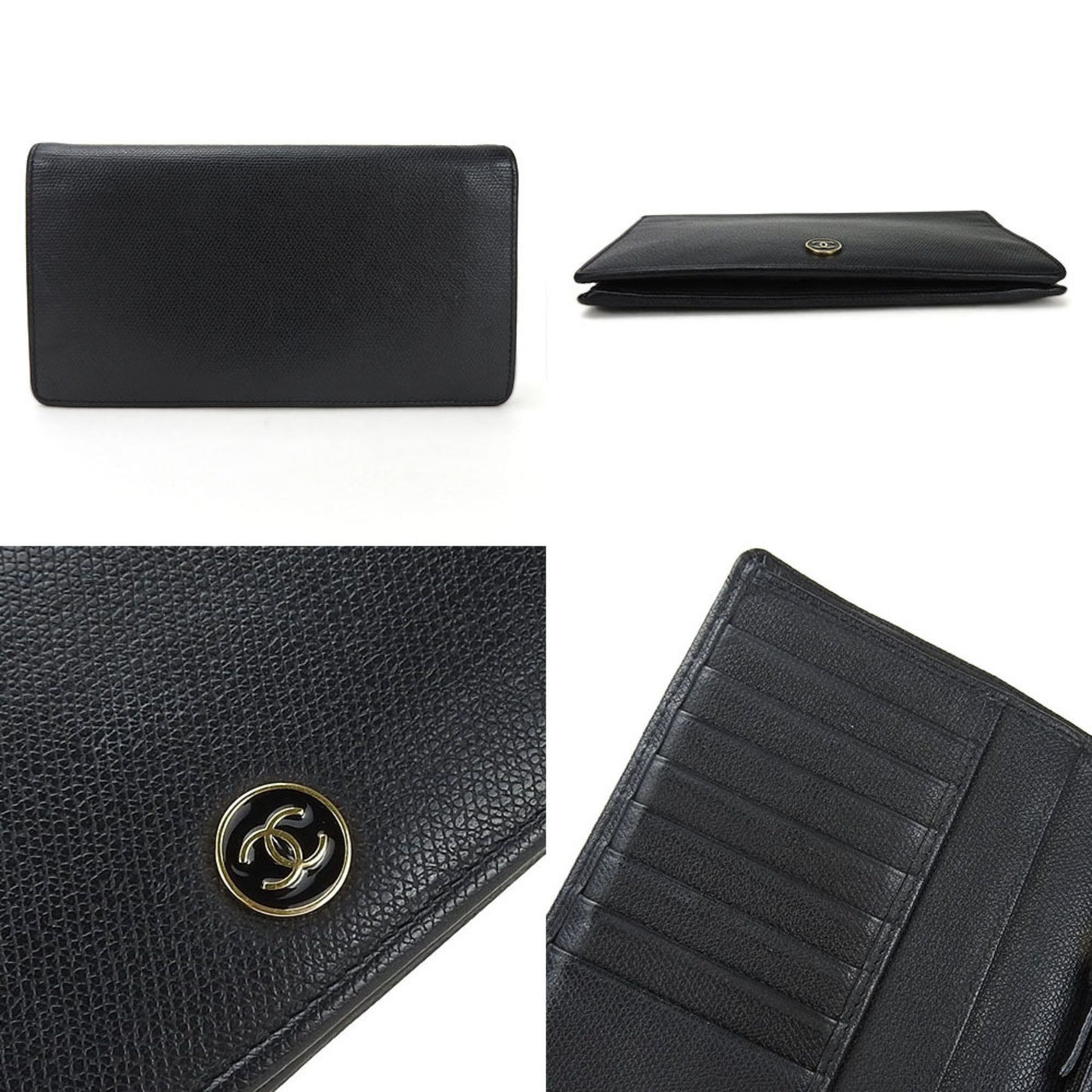 Chanel Coco button Wallet