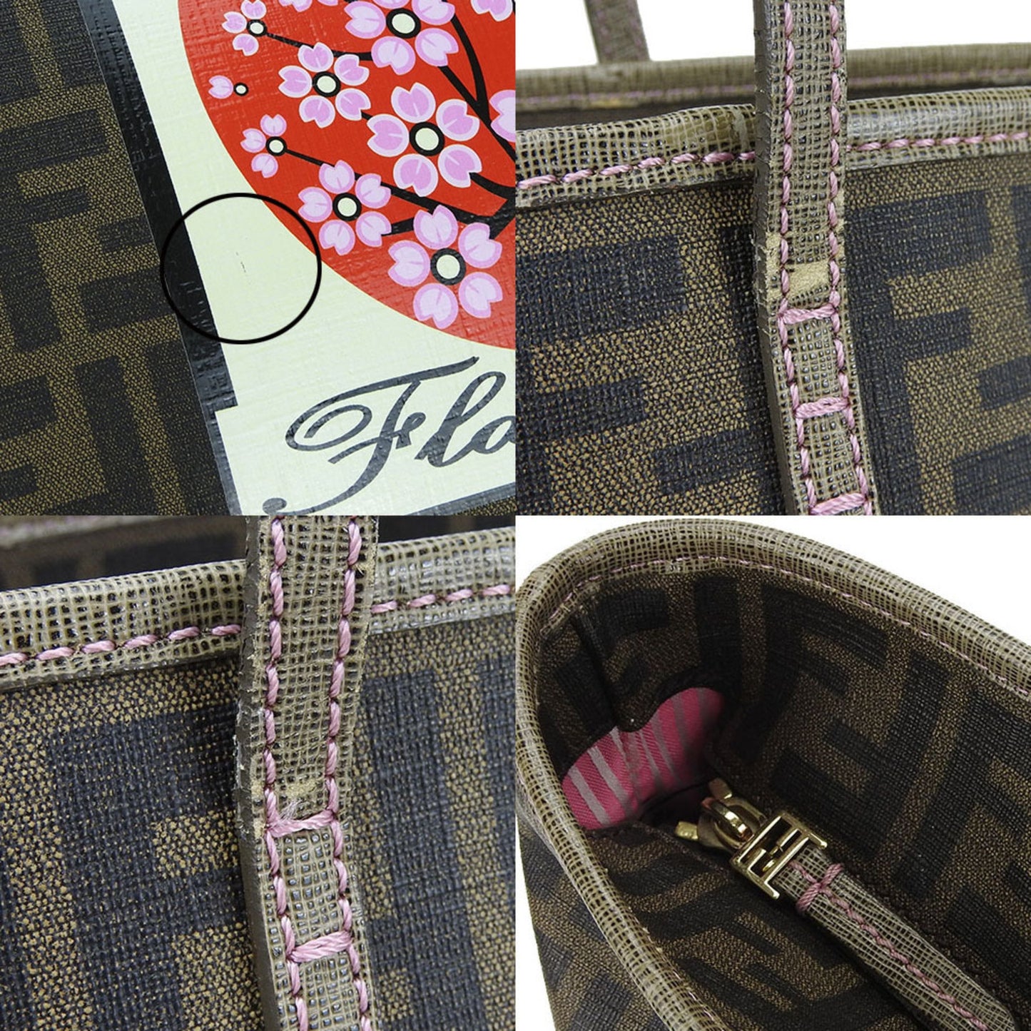 Fendi Zucca Tote Bag