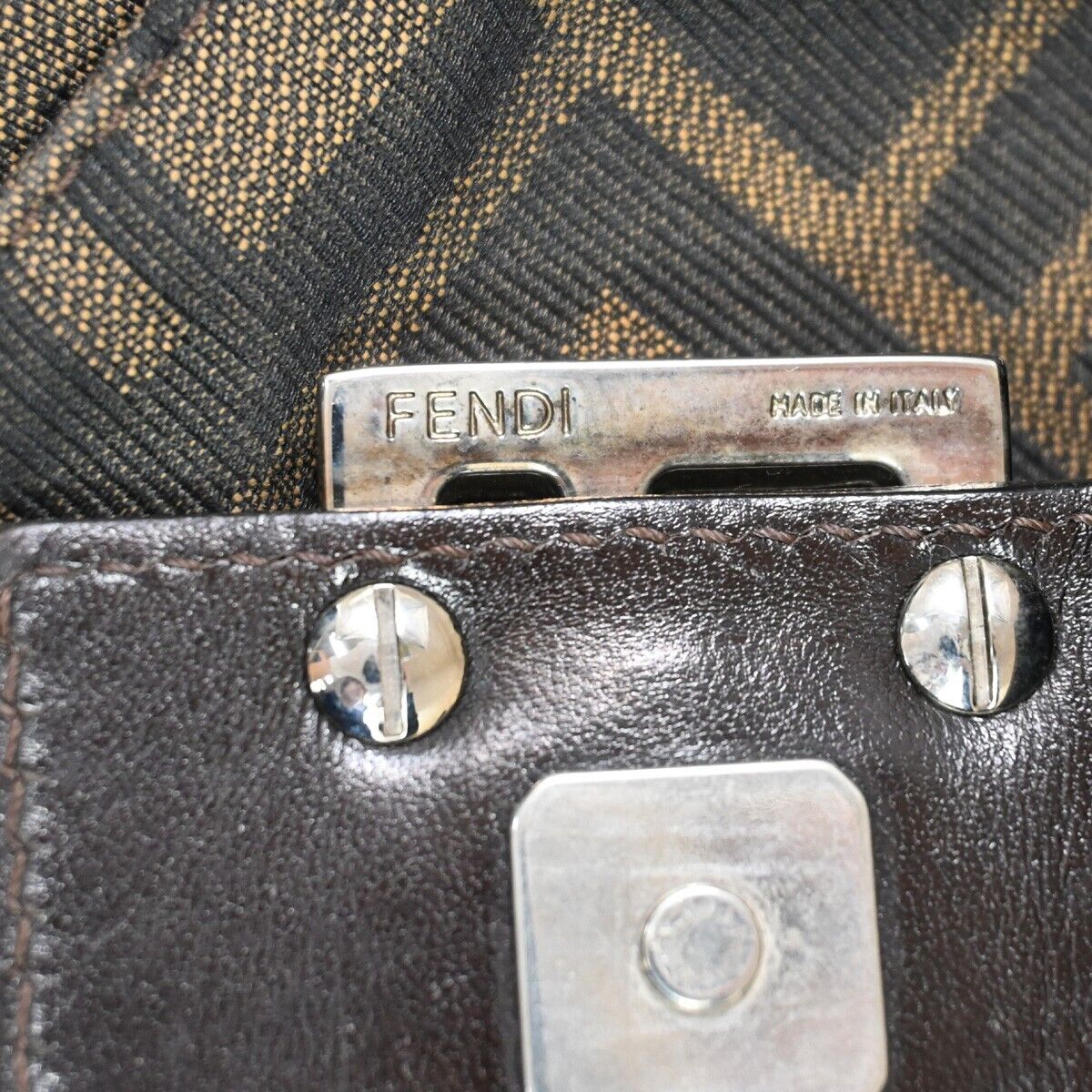 Fendi Mamma Baguette Shoulder Bag