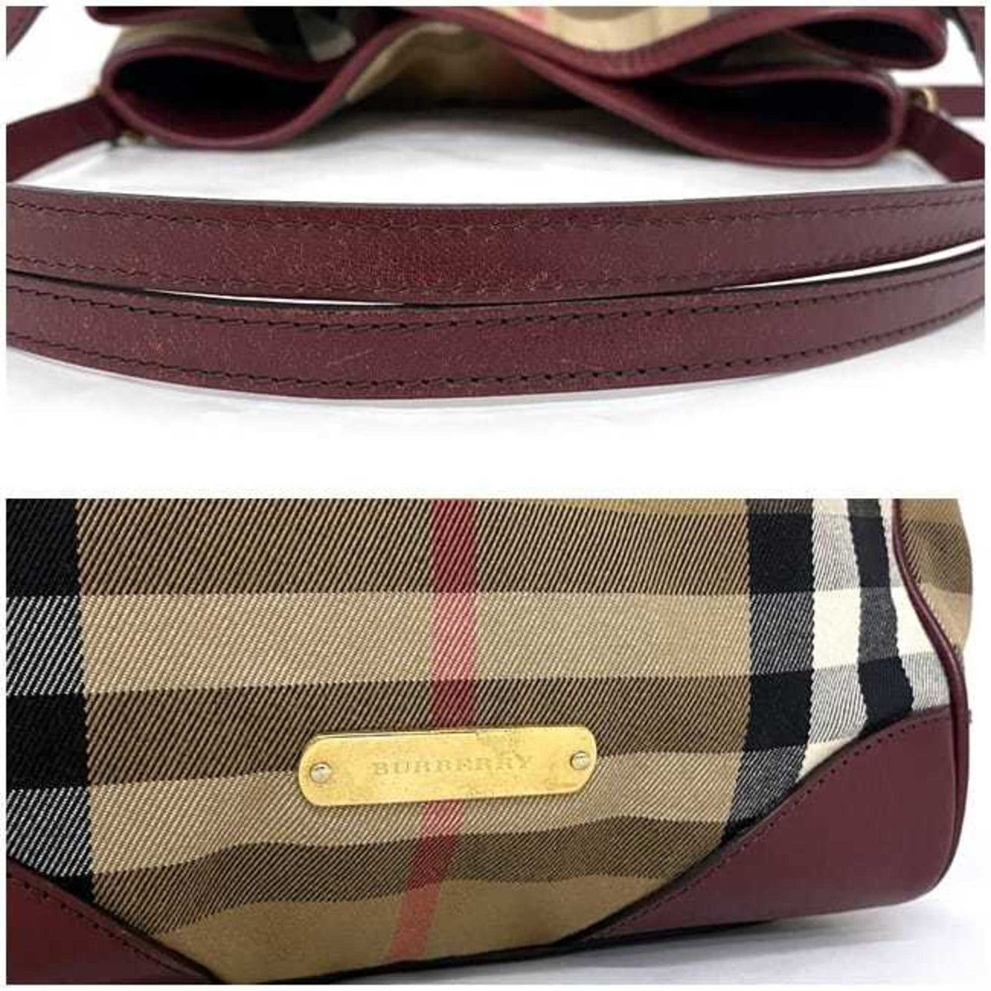 Burberry Nova Check Tote Bag