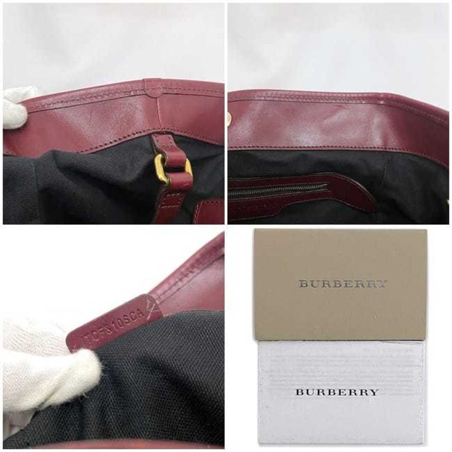 Burberry Nova Check Tote Bag