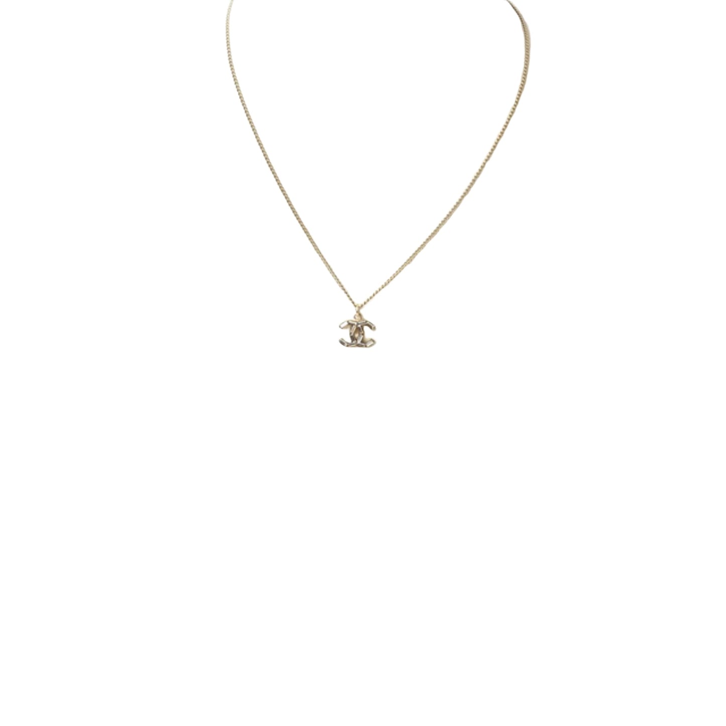 Chanel Logo CC Necklace