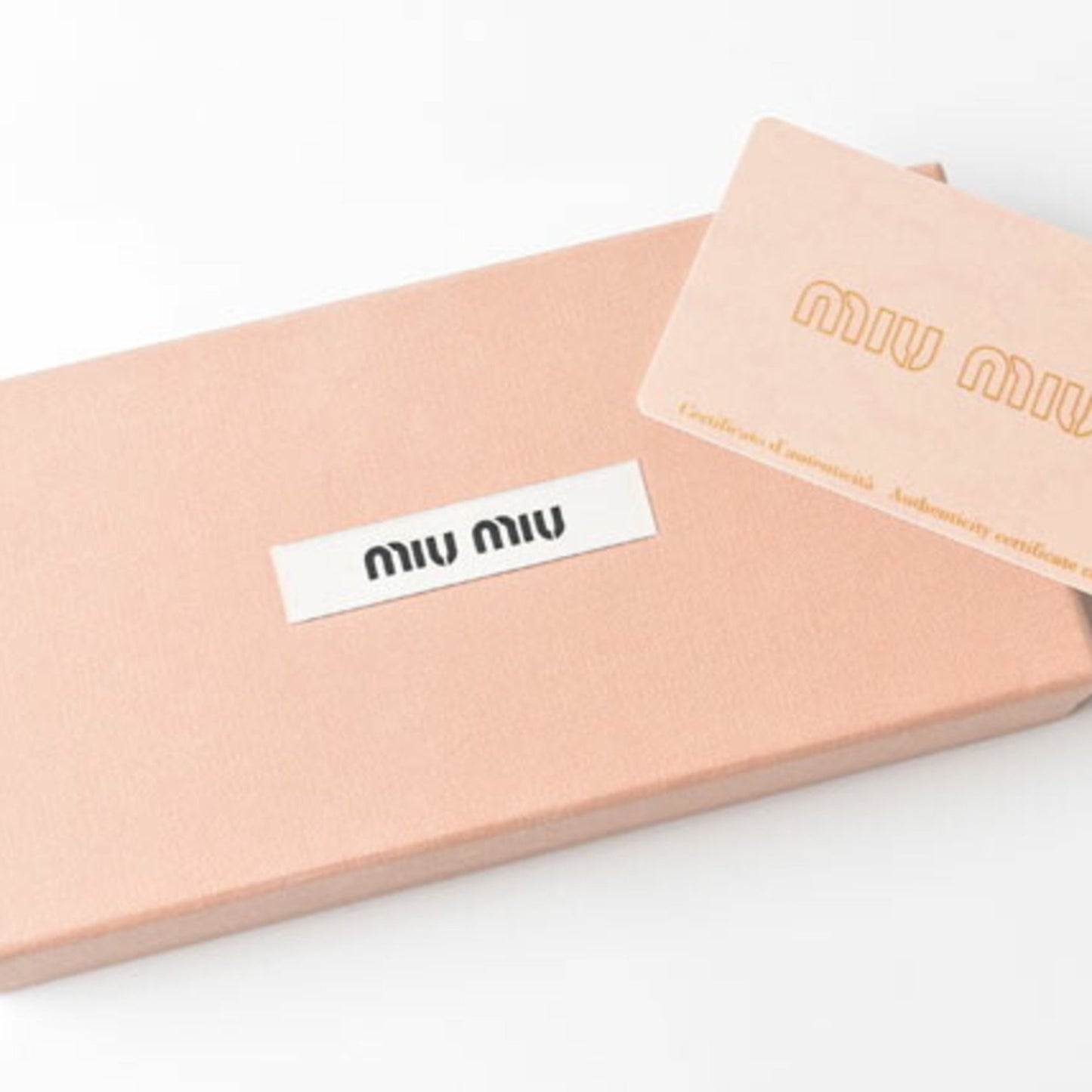 Miu Miu Matelassé Wallet