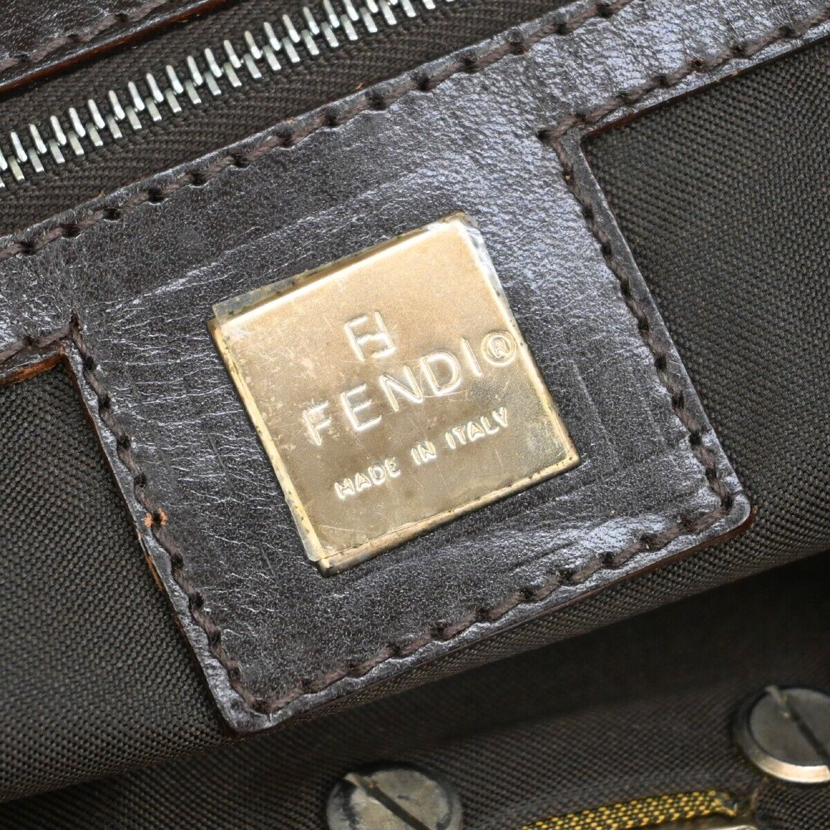 Fendi Zucca Handbag