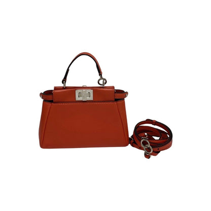 Fendi Peekaboo Mini Pocket Shoulder Bag