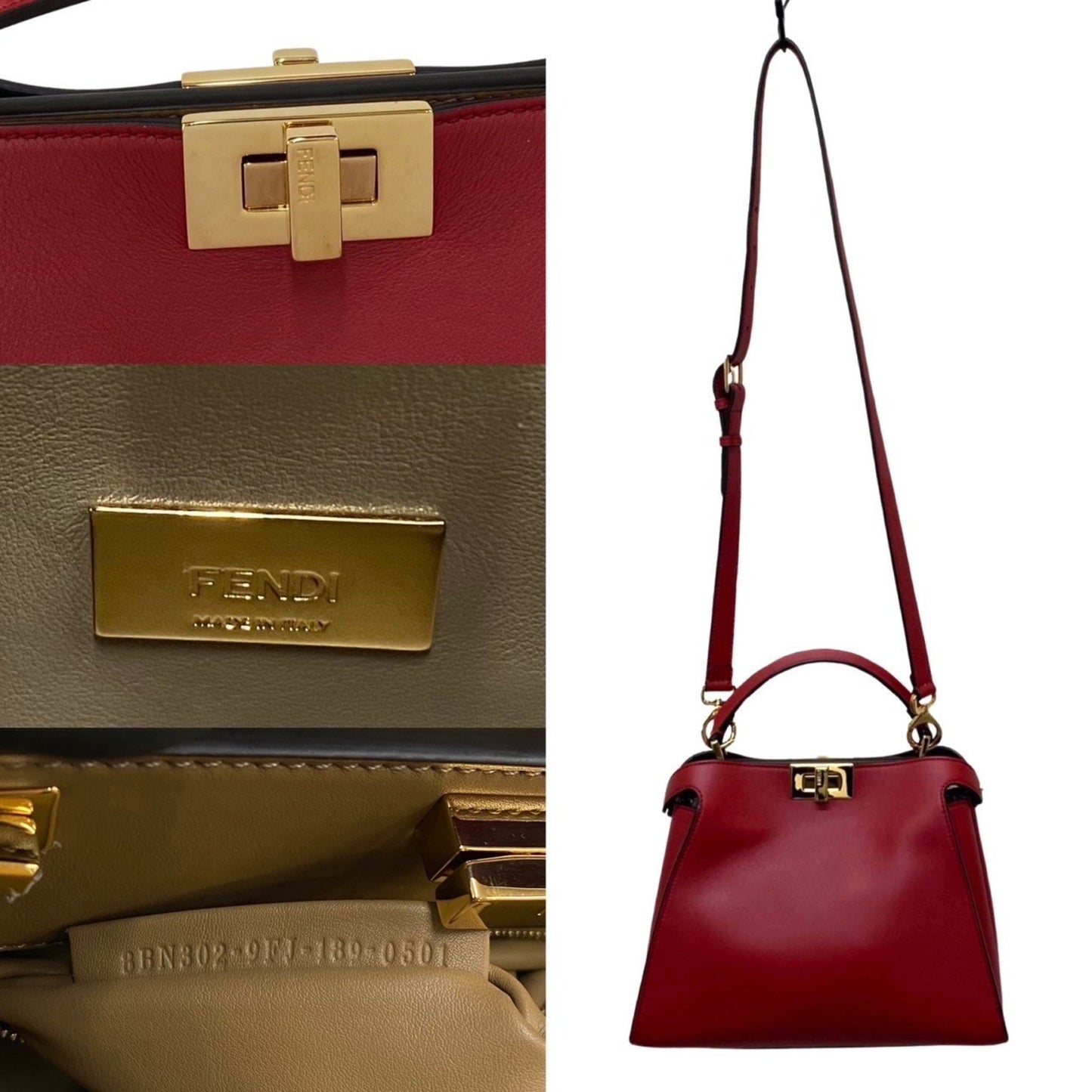 Fendi Peekaboo Handbag