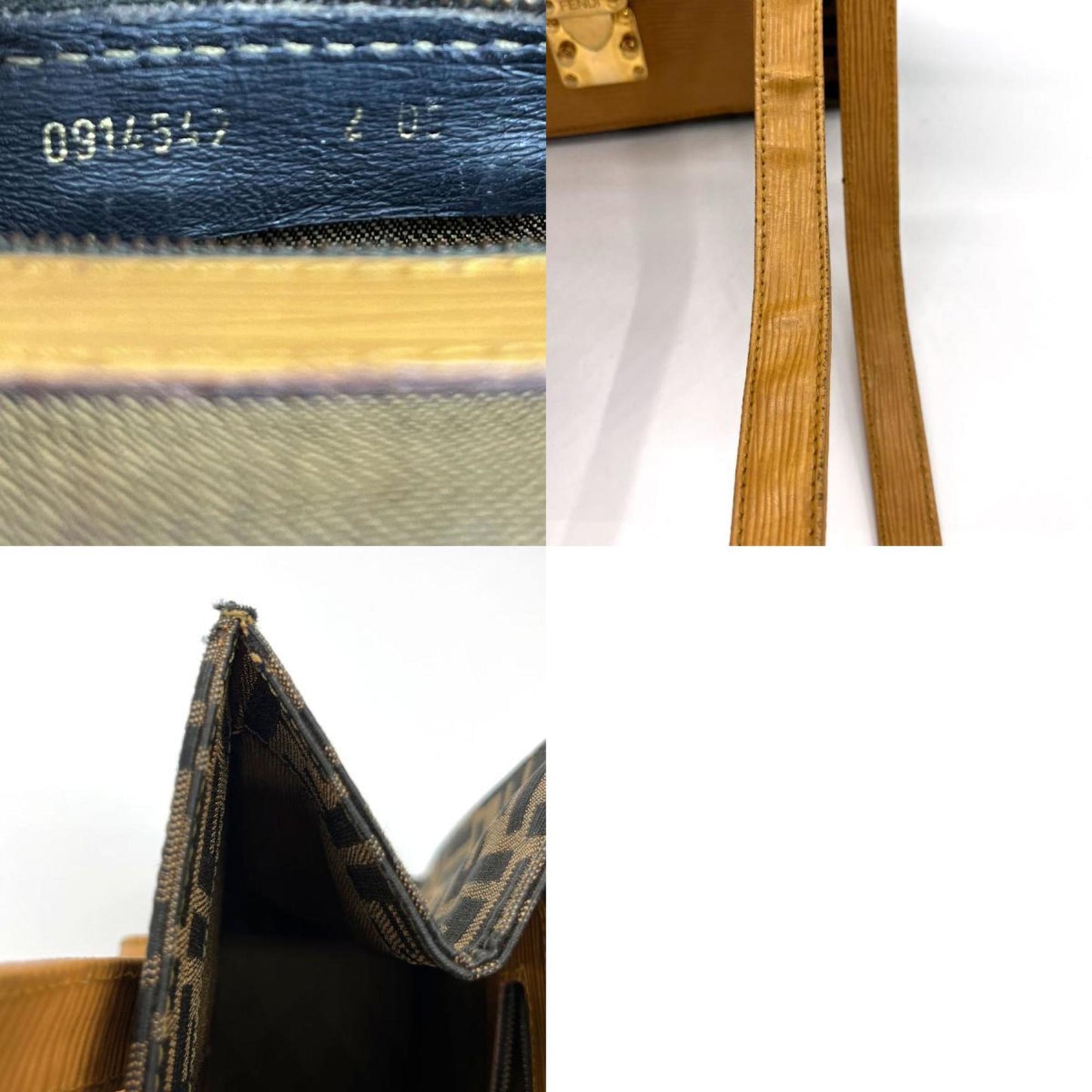 Fendi Zucca Handbag