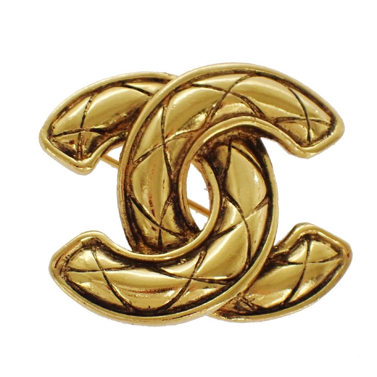 Chanel Logo CC Brooch