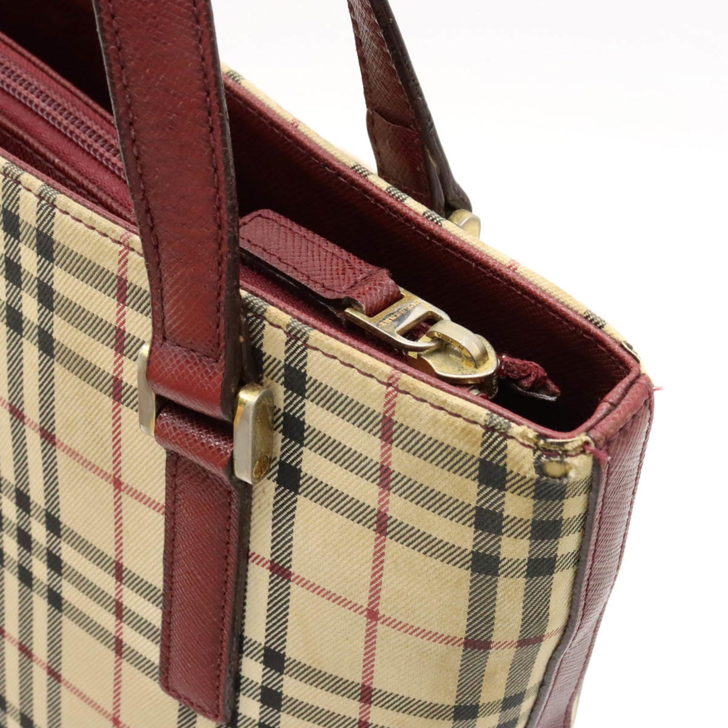 Burberry Nova Check Tote Bag