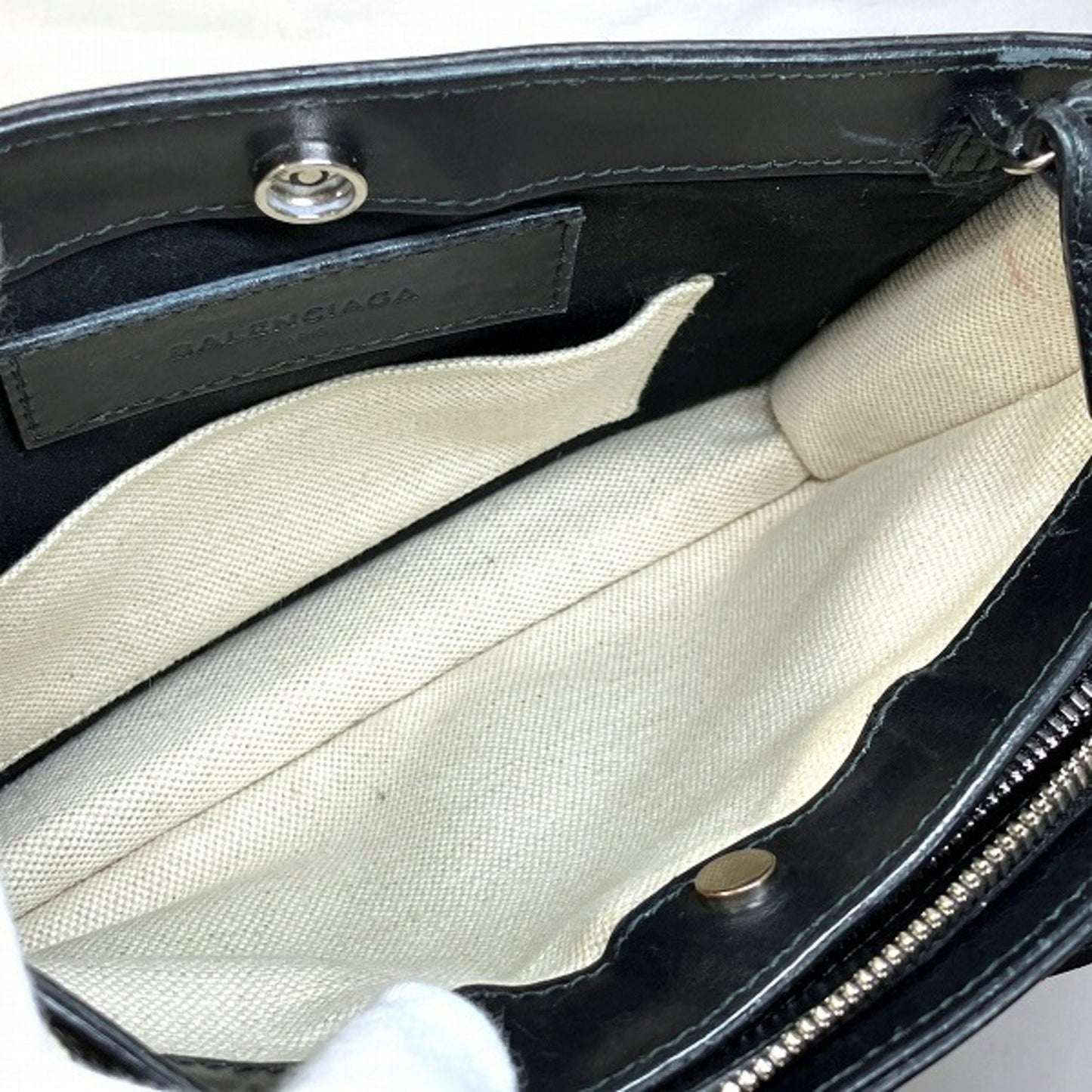 Balenciaga Navy Shoulder Bag