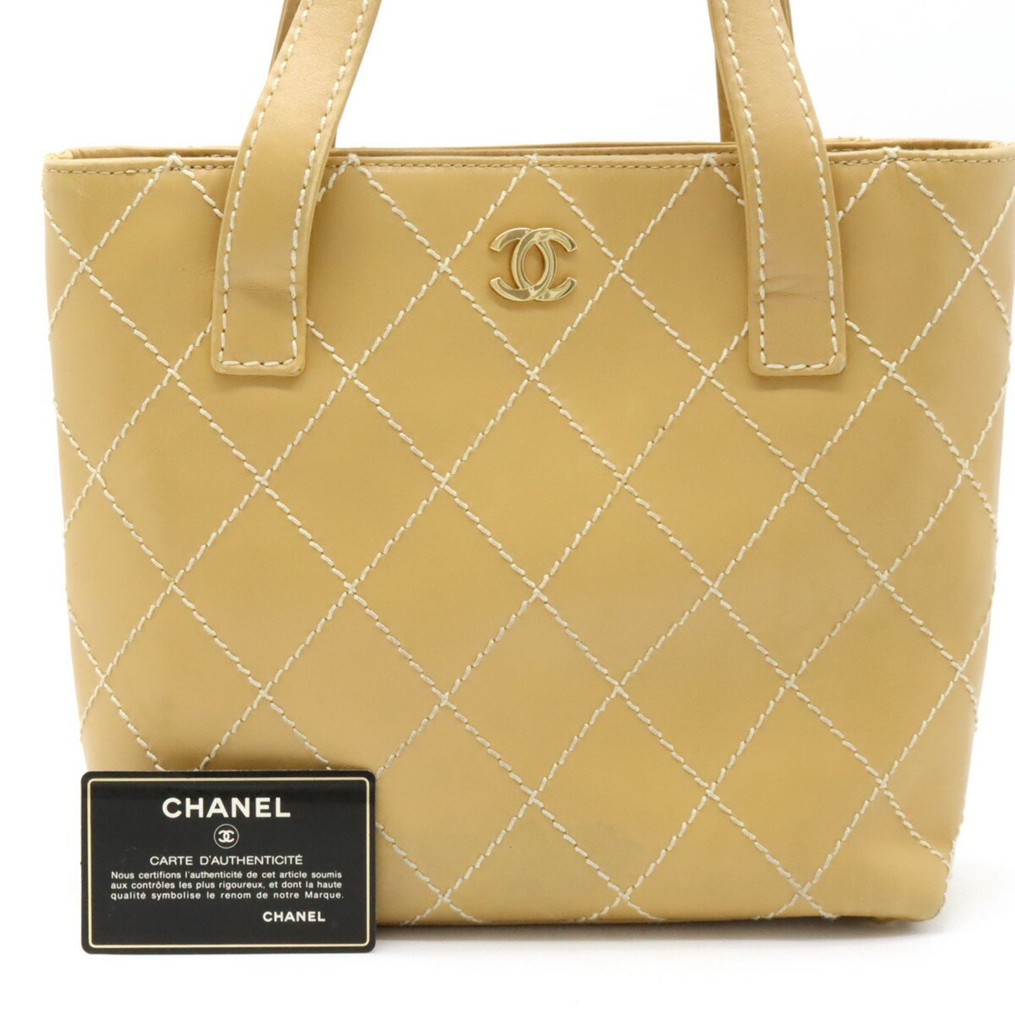 Chanel Wild stitch Tote Bag