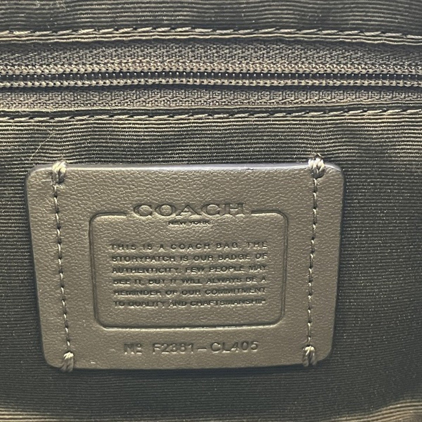 Coach Signature Shoulder Bag