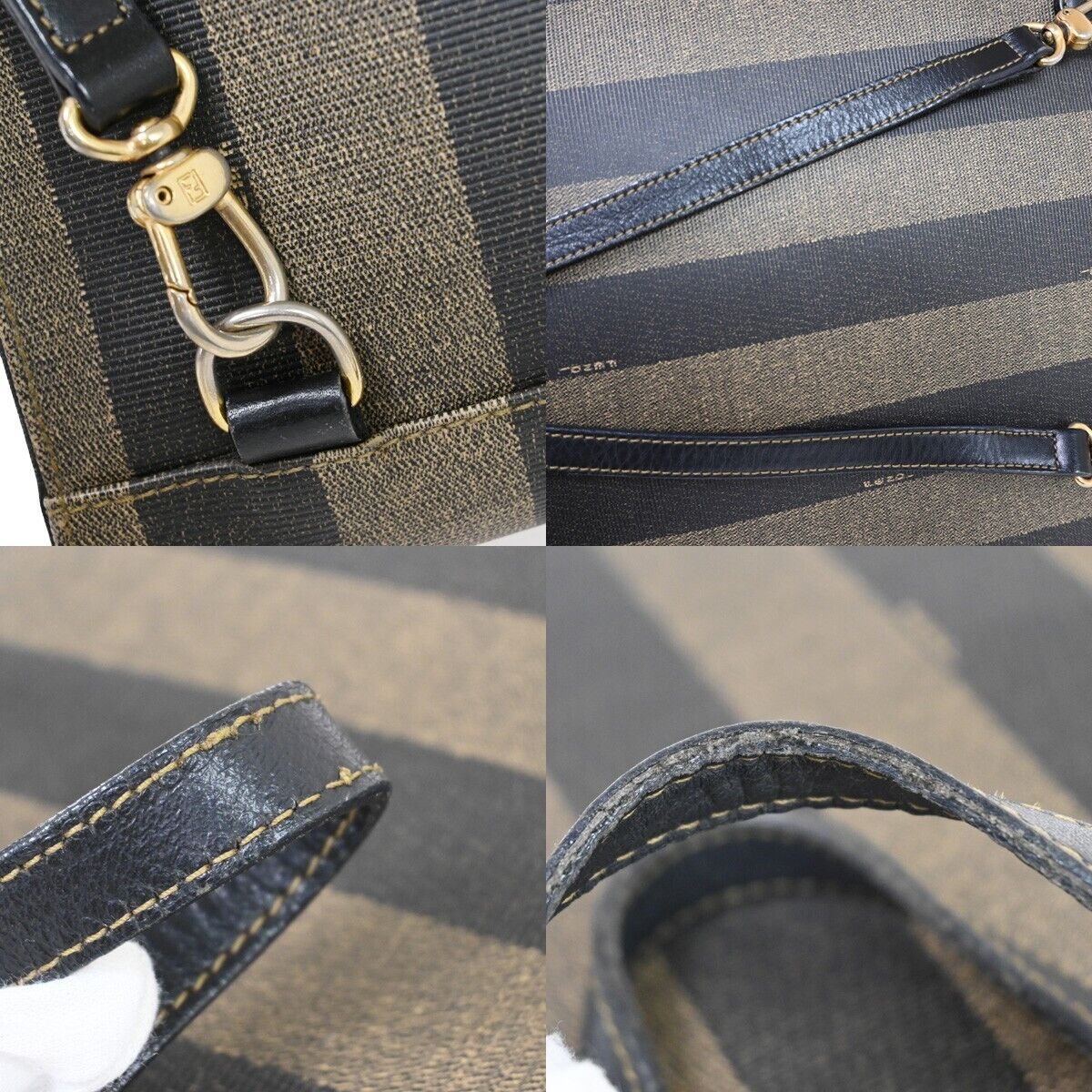 Fendi Pequin Handbag