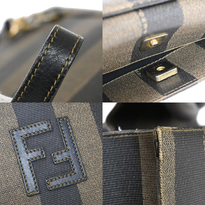 Fendi Pequin Handbag