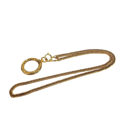 Chanel Matelassé necklace