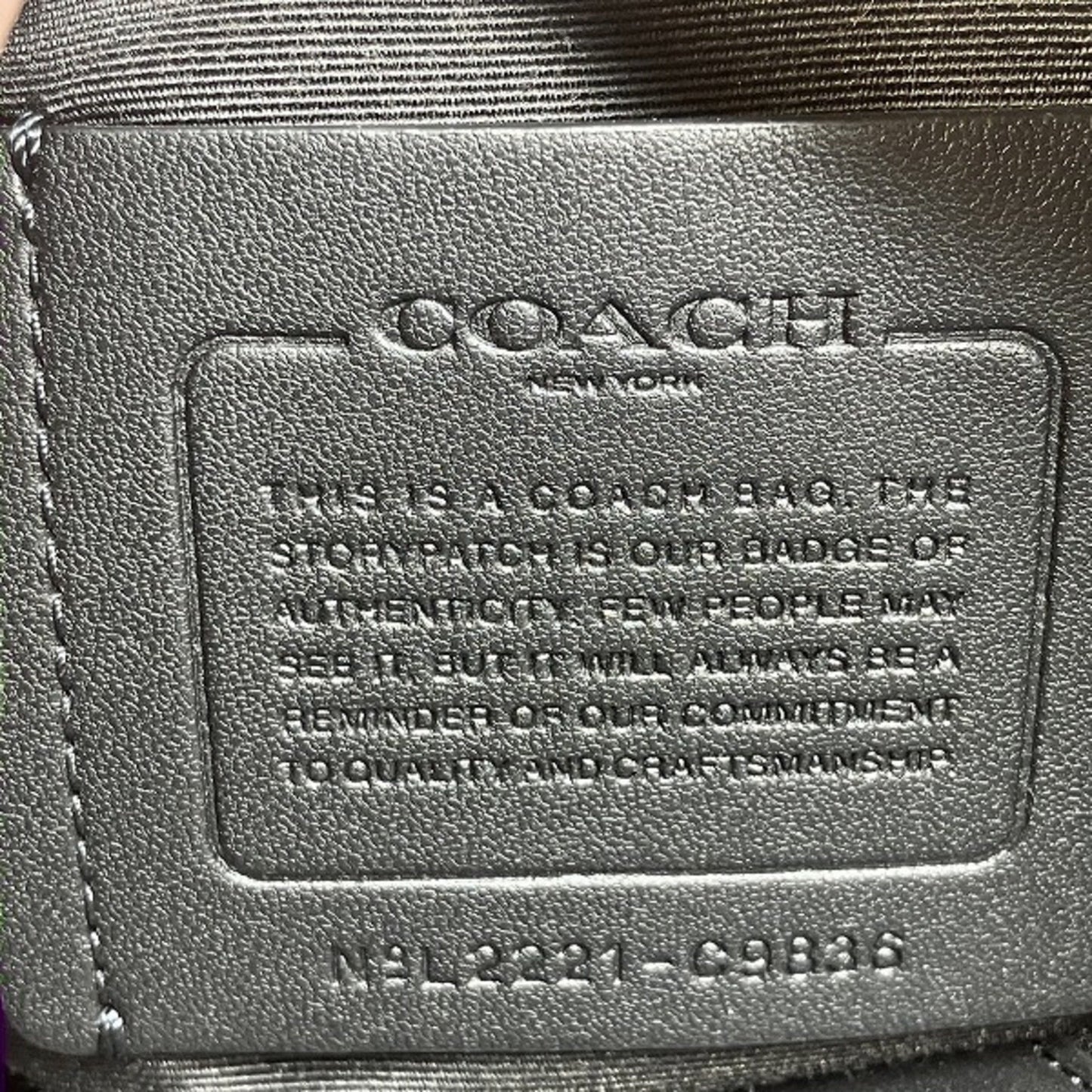 Coach Signature Shoulder Bag