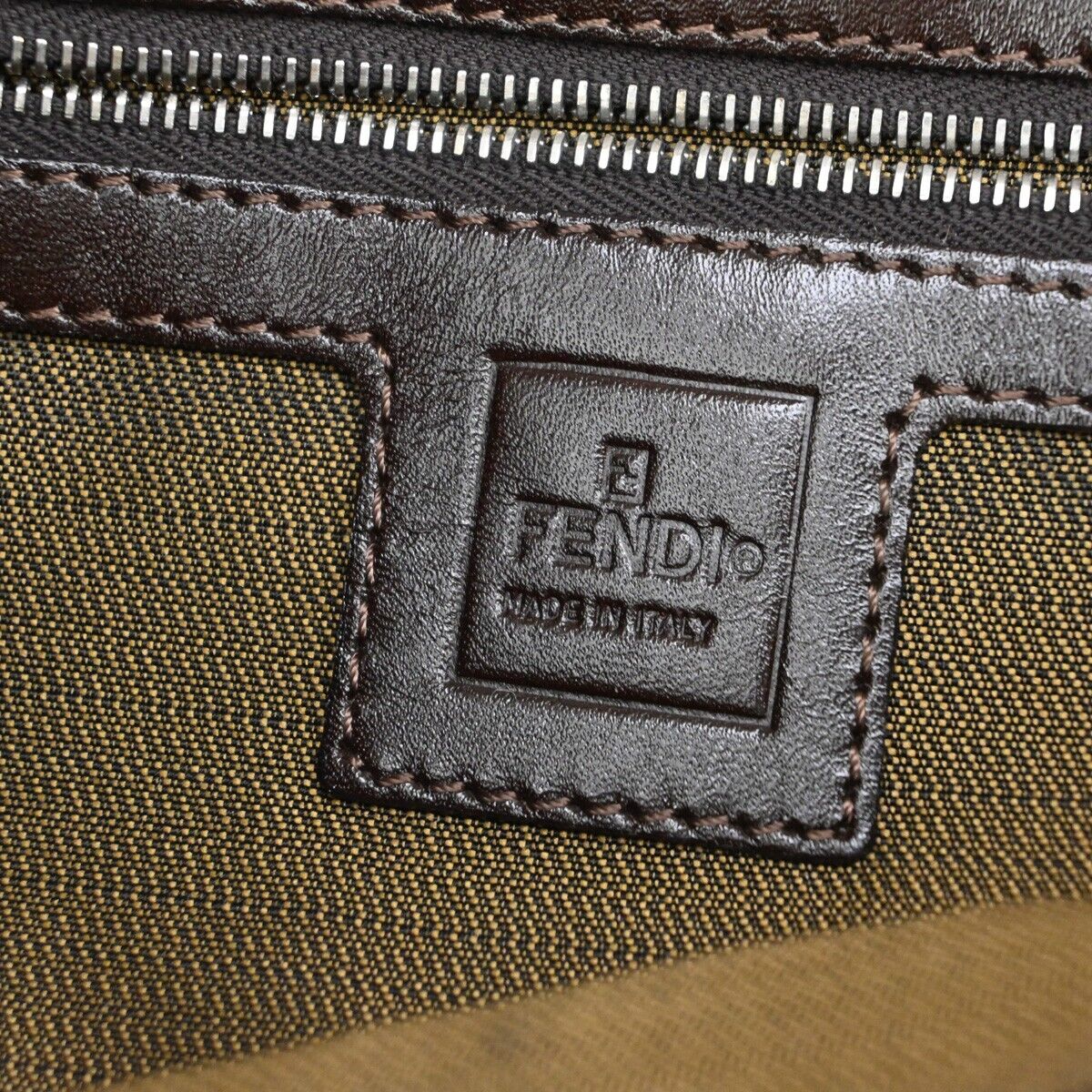 Fendi Zucca Shoulder Bag