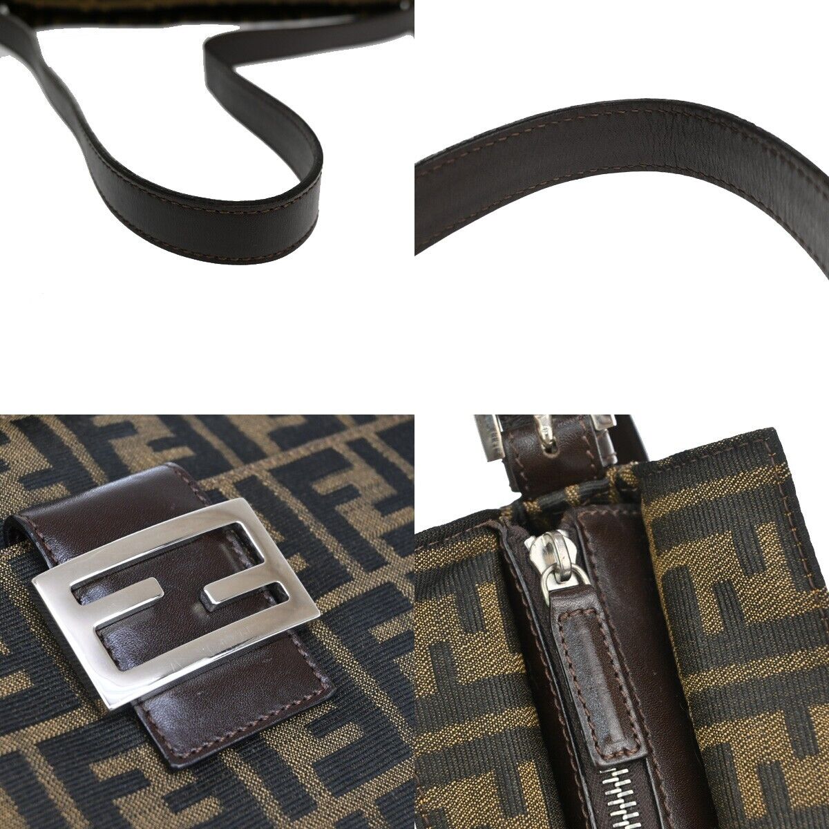 Fendi Zucca Shoulder Bag