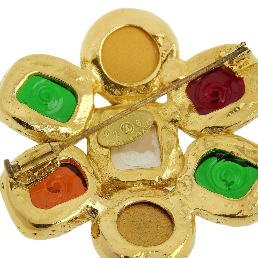 Chanel Gripoix Brooch