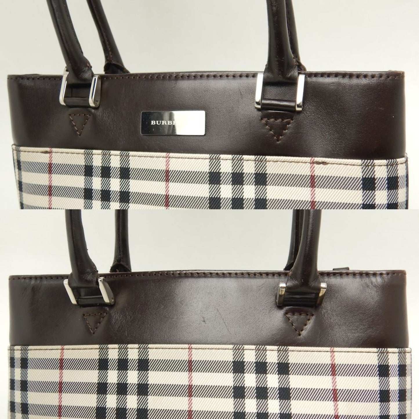 Burberry Nova Check Tote Bag